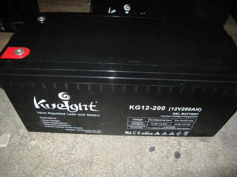 Long Life Solar Battery 12V 200AH SMF VRLA Deep Cycle Lead Acid Ups Battery 12v 200ah Wholesale Price