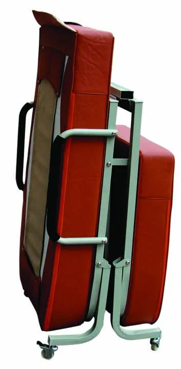 Jade roller thermal therapy foldable frame massage bed