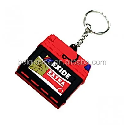 Promotional items new desgin 3d pvc keychain made in china