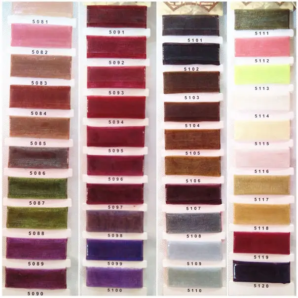 organza color card 3