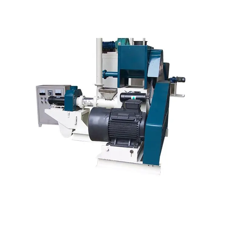 1 Tons Per Hour Fish Feed Extruder Pet Feed Pellet Mill Fish Meal Machine