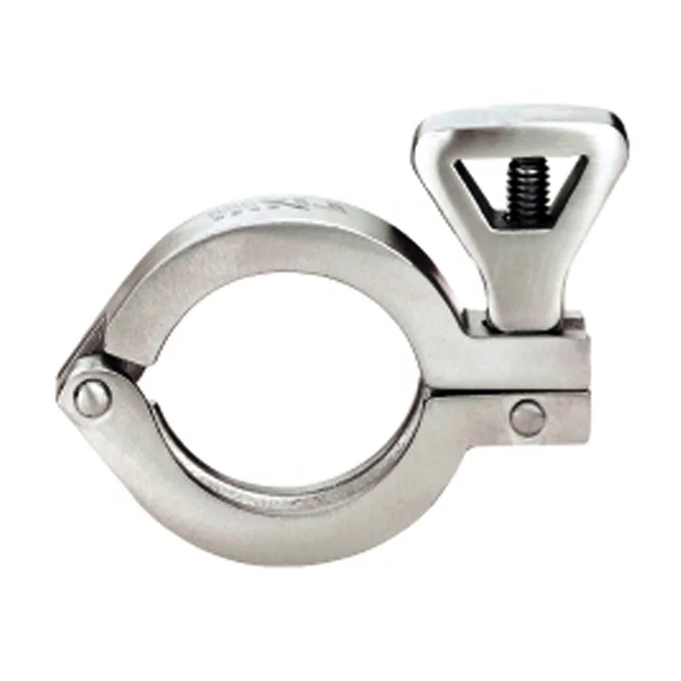 JG V band clamp with flanges cross clamp stainless steel quick release hose stainless steel heavy duty pipe clamp