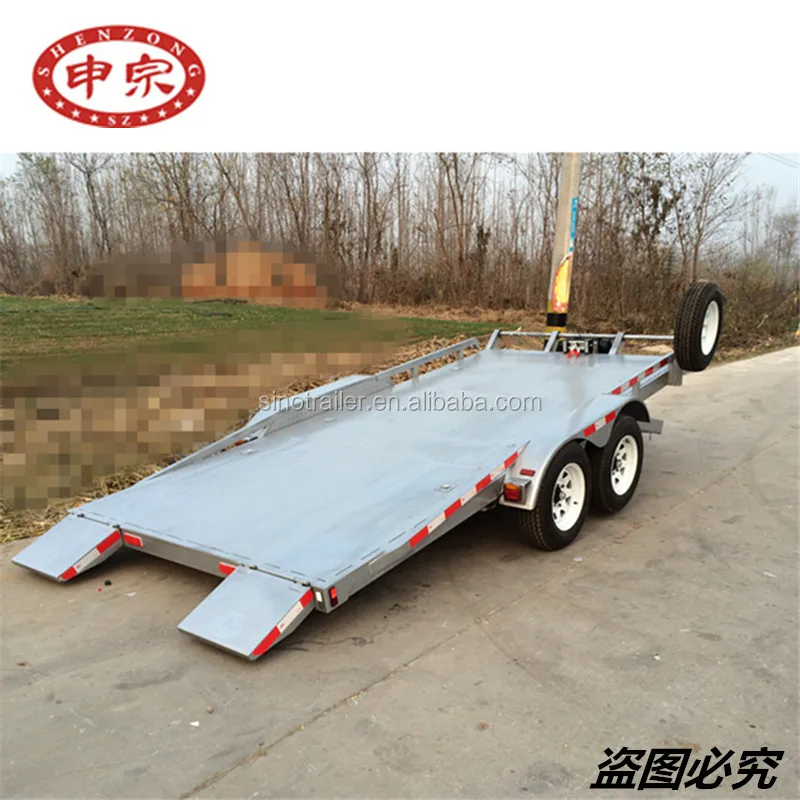 land rover car carrier trailerlow bed car platform trailer