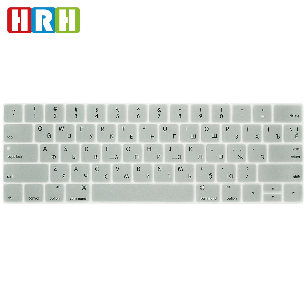 силиконовые клавиатуры обложка для macbook с английского на русский английский