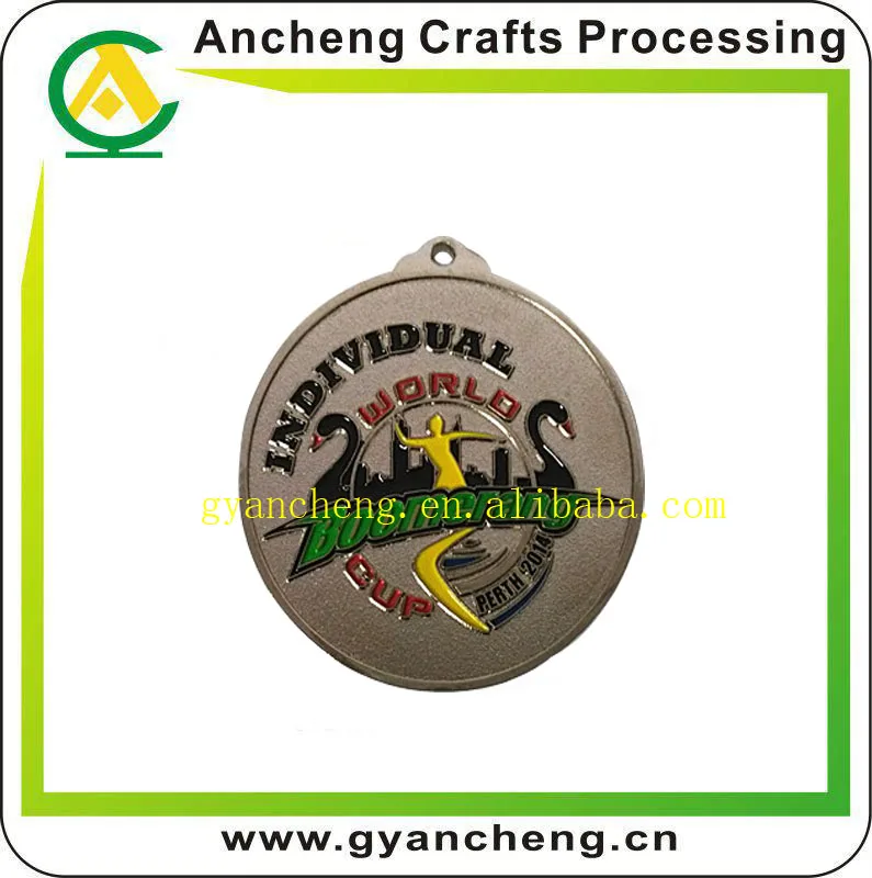 Fashion Custom Old Cheap Sport Country Flag Metal Boxing Medal as Souvenir Gift