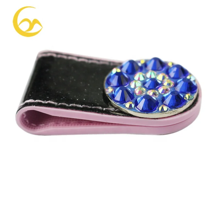 Аксессуары для гольфа оптом магнитный зажим для шляпы в форме полосы для гольфа