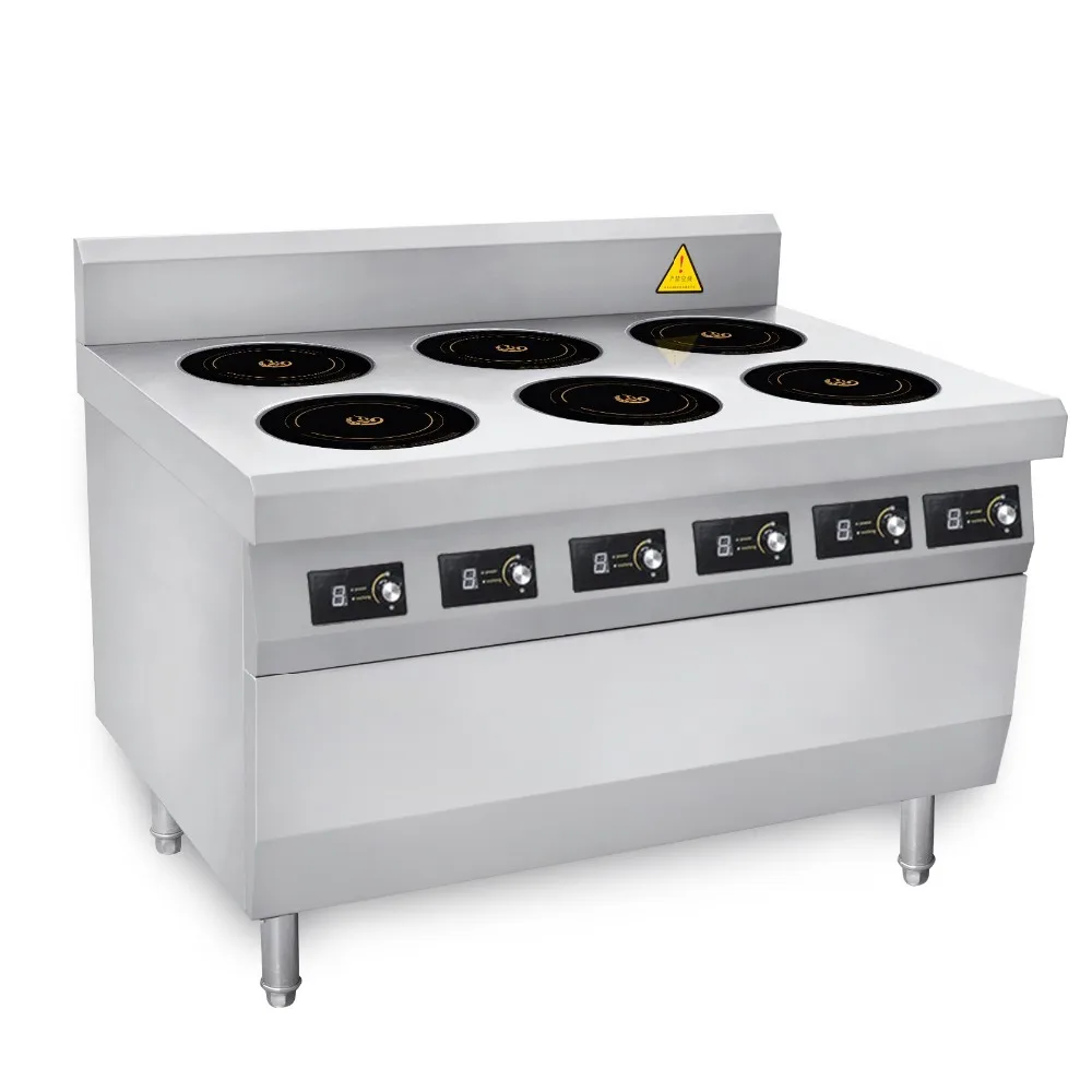 Коммерческая электрическая плита для приготовления пищи из нержавеющей стали используется ресторанное оборудование от китайского