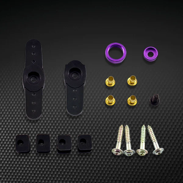 Power HD Digital STORM-7 HV Brushless Short Body Metal Gear Servo Use for RC Drift Car and Touring Car