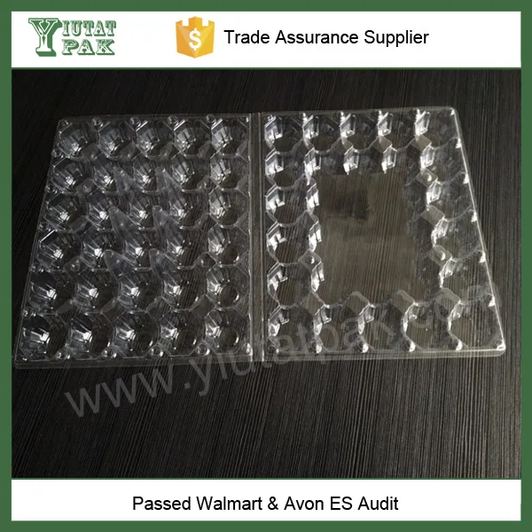 
Chinese Supplier 30 PCS clear plastic blister egg tray packaging 