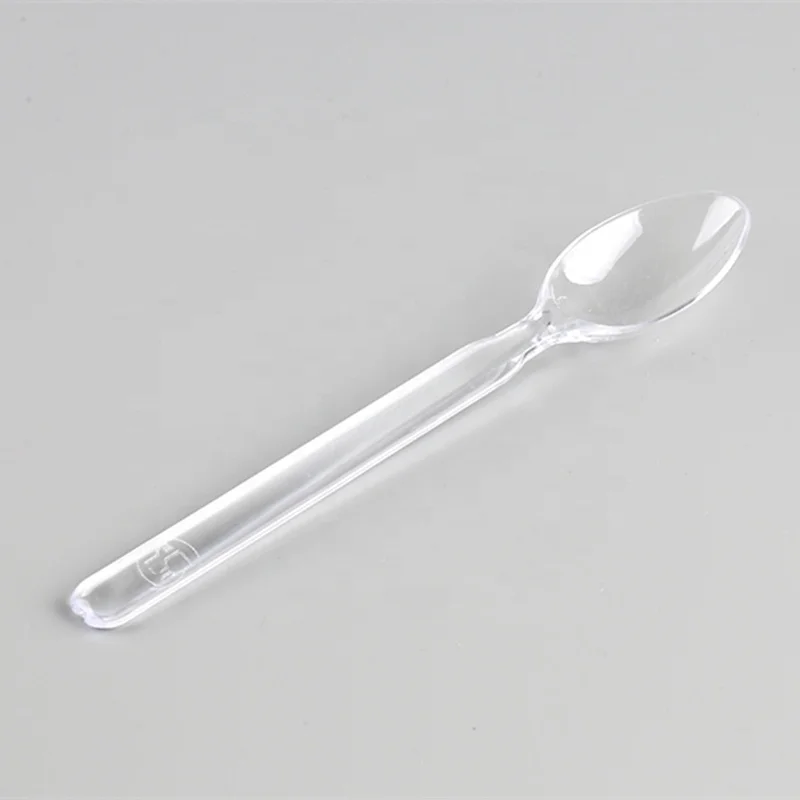 Cheap Hard Plastic Soup Spoon Clear Large Plastic Spoon Disposable Plastic Spoon Manufacturer