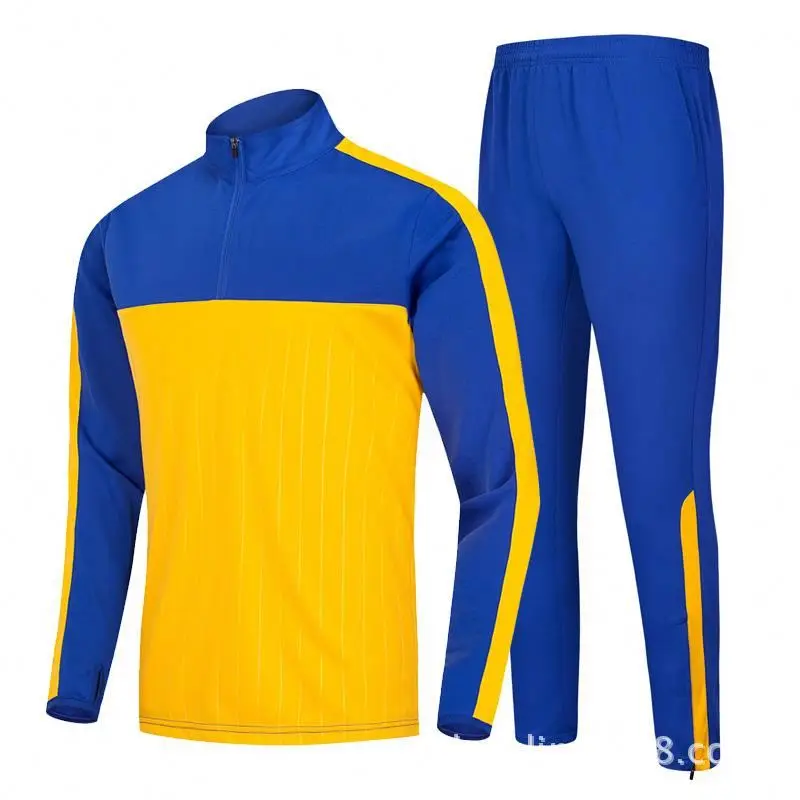 OEM football training tracksuits, wholesale tracksuit soccer, latest design soccer training tracksuit