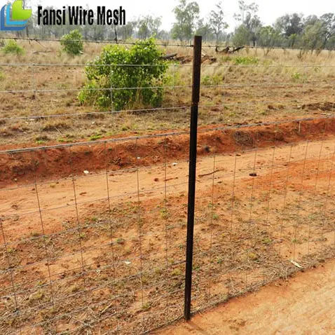 Hot sale electric galvanized field fence for animals