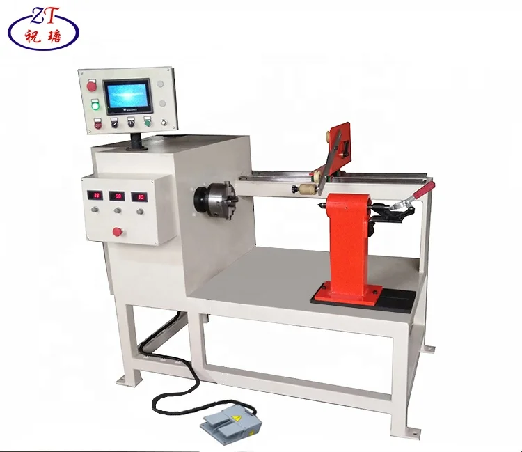 Автоматическая алюминиевая медная круглая плоская проволока, небольшой масляный трансформатор, катушка, обмоточная машина