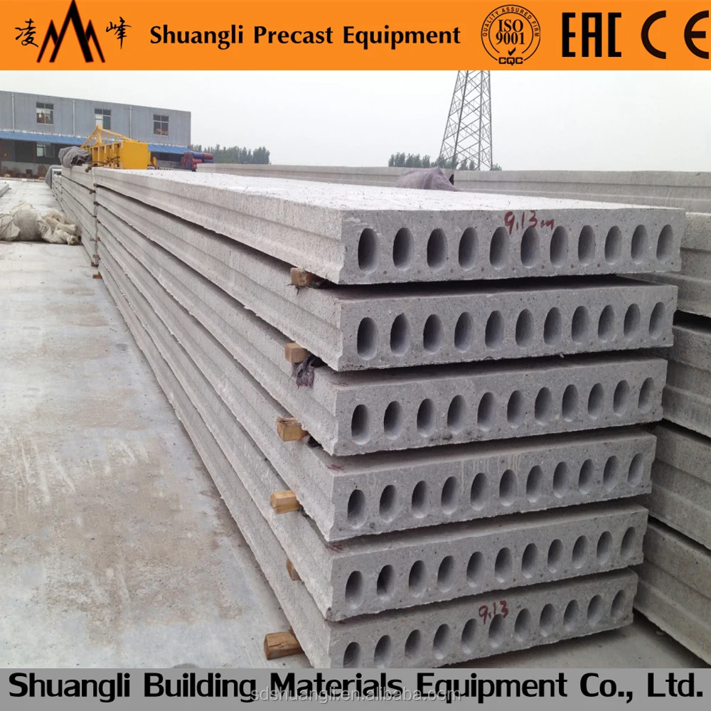 concrete slab extrusion concrete extruder concrete moulding machine hollow core slab extrusion machine