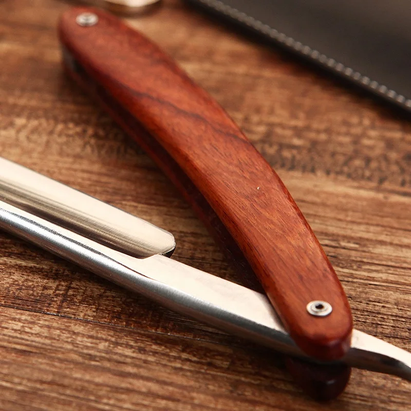 
cut throat shaving straight razor carbon steel barber sharpen straight razor shave german safty shaver razors 