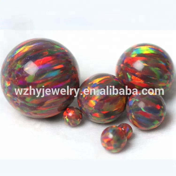 8.0mm Round Opal Bead Synthetic Bead Opal