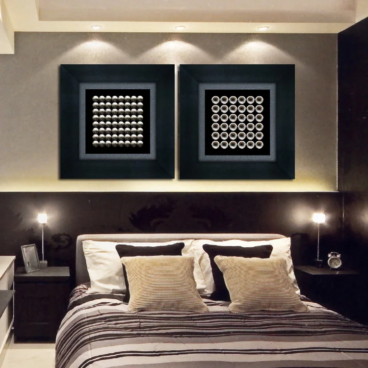 60x60cm Yuanyang fastener Wall Shadow Box New