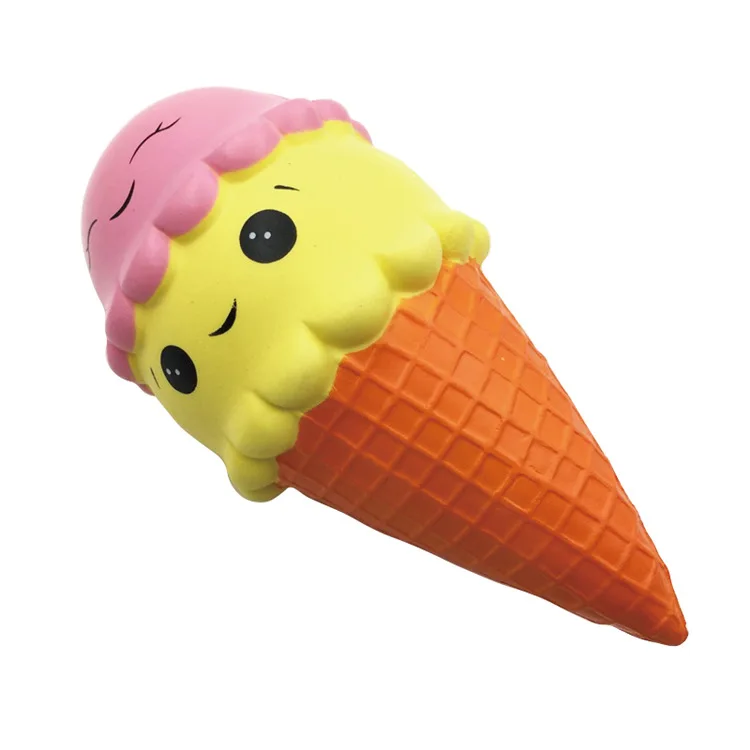 Wholesale High Quality Soft Slow Rising Toys Jumbo Kawaii Double Ice Cream Squishy