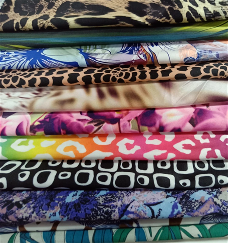 100% Silk Satin Fabric from Chinese Factory Custom Digital Printing Dresses Weddings Beddings Costumes Garments Sleepwear Girls