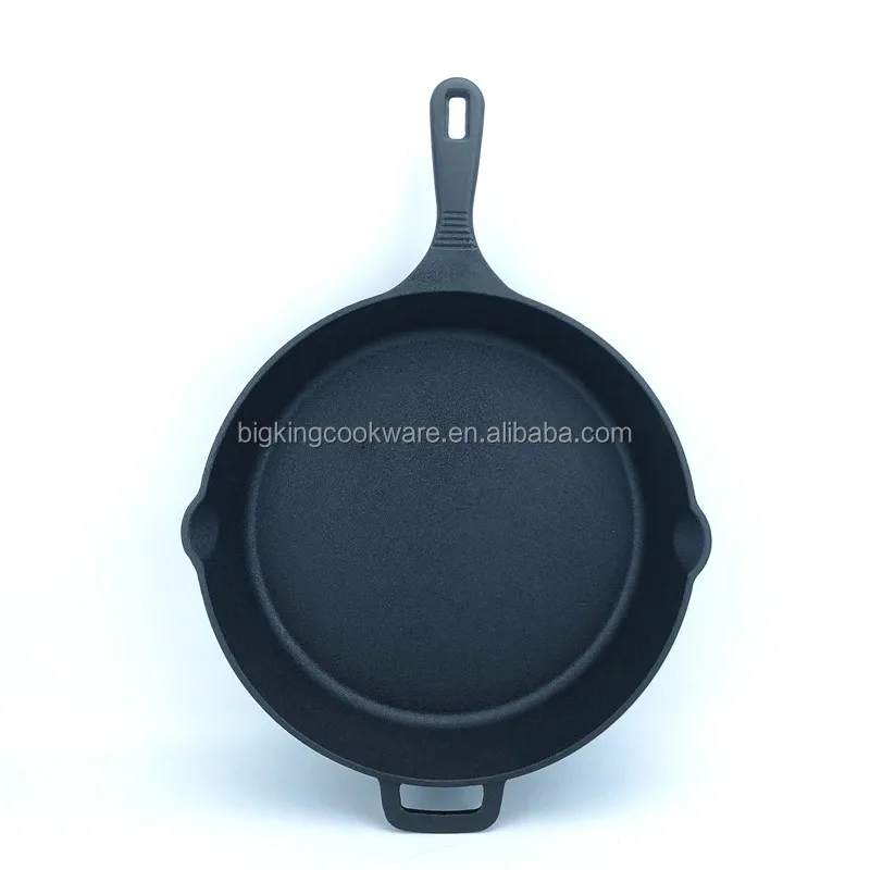 Pre-Seasoned Cast Iron Skillet Frying Pan Oven Safe Cookware for Indoor & Outdoor Use - Grill, StoveTop, (10inch - 25cm) OEM