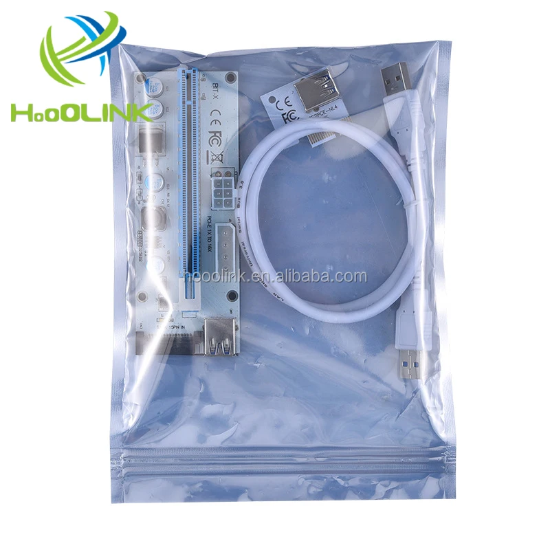 Factory direct high quality 4P 6P 15P 3 in 1 pci riser ver008s