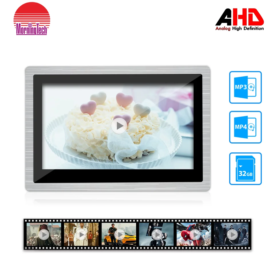 10.1 Inch Smart home video door phone  full hd video intercom support to connect up to 6 indoor monitors