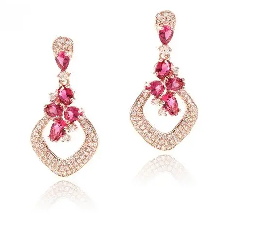 High quality 925 sterling silver dubai gold jewelry set