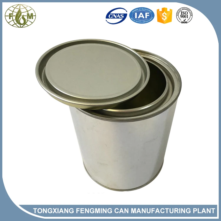metal tin/tinplate packaging can for ink / paint / solvent / thinner