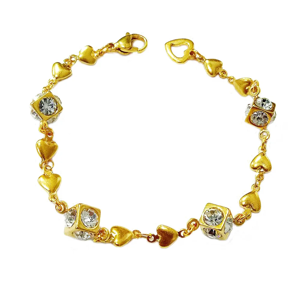 Olivia New Fashion Never Fade 316l Stainless Steel Strand Bangle Silver Stretchable Ball Beaded Bracelets