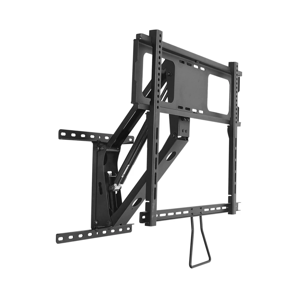 Fireplace Pull-Down Full-Motion Articulating TV Wall Mount Bracket - for TVs 32in to 63in Max Weight 70.5lbs VESA 600x400