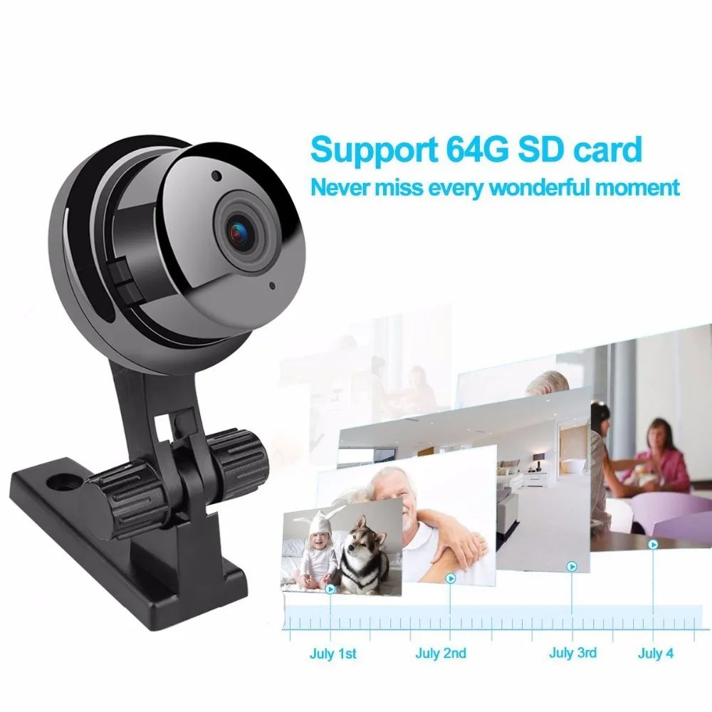 Wireless IP Camera HD 720P Mini Wifi Camera Network P2P Baby Monitor 960P CCTV Security Video Camera with IR-cut Two Way