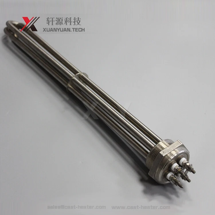 5000w water immersion tubular heating element
