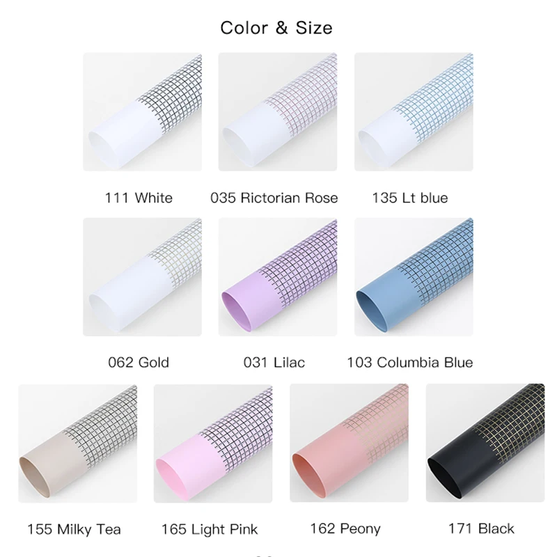 
Ricamo design Flower Wrapping Suppliers Wholesale Plastic Flower Wrapping Paper Waterproof 