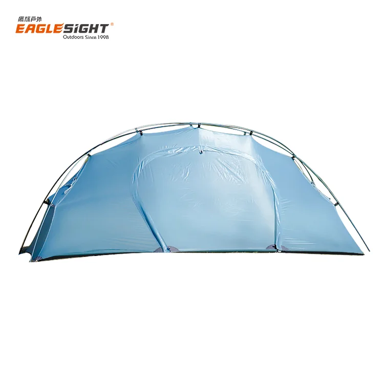 15D Nylon 1 Person  Backpacking Tent 5000mm Waterproof 4 season Silicone Coating Ultralight Backpacking Tent