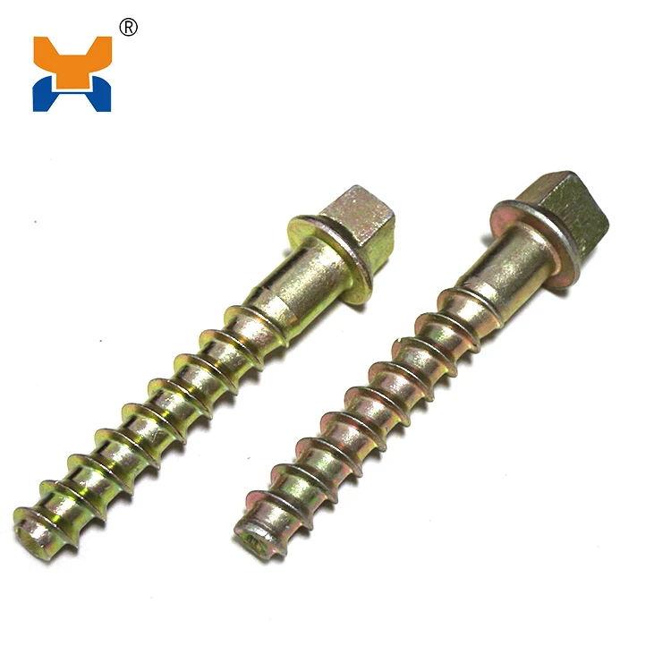 high quality China Railway locomotive accessories customized steel railway fastening system screw spikes