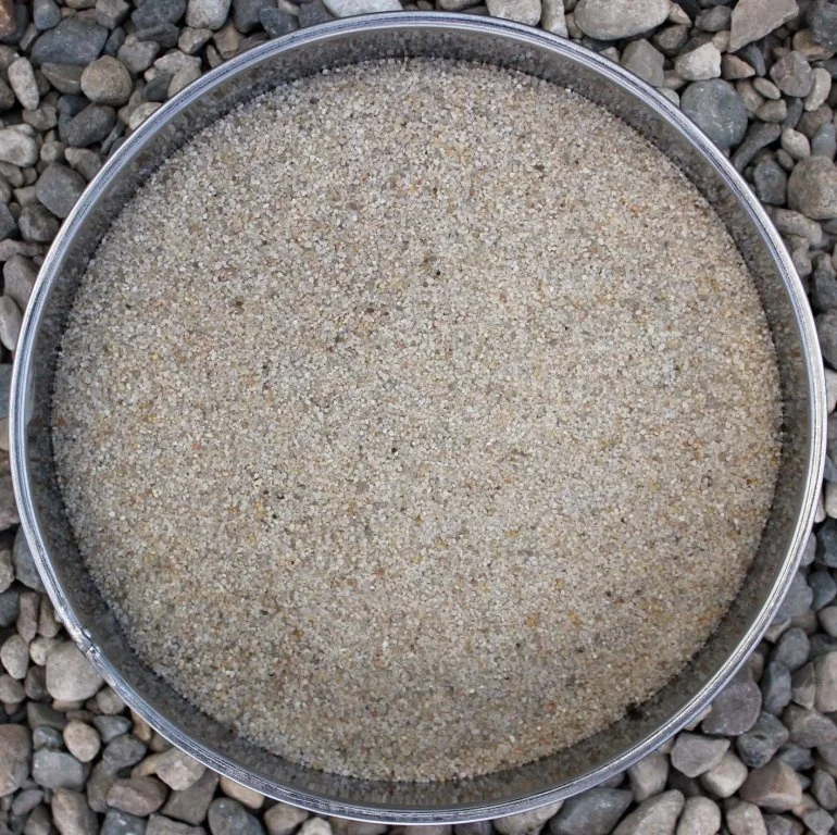 
Buy wholesale top quality SiO2 Ukraine white Quartz sand molding foundry production 