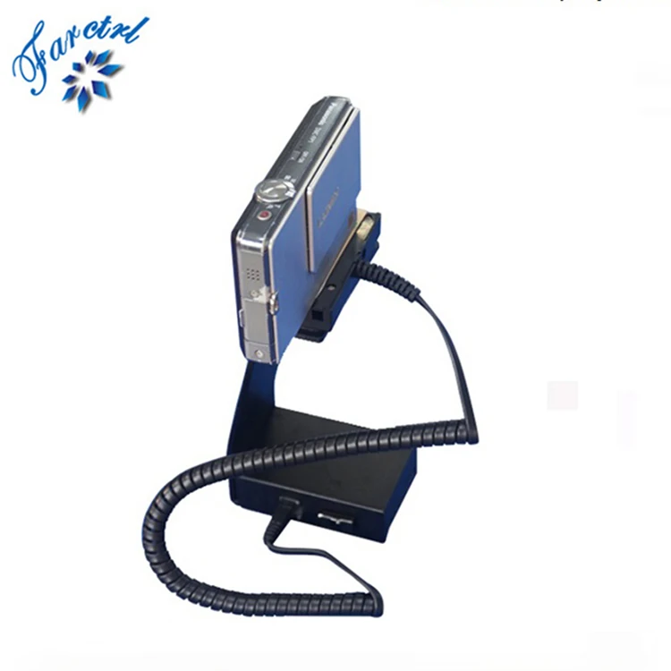 Professional Metal Camera Anti-theft Device Stand with Security Alarm for Retail Exhibition Display