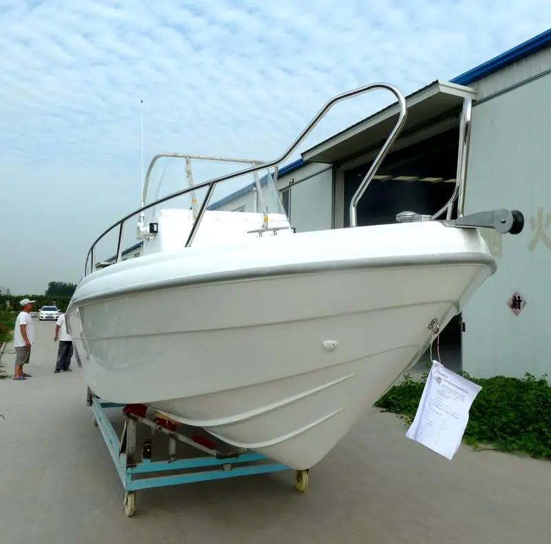 
Hot-selling 20.5ft cabin yacht luxury boat yacht fiberglass 