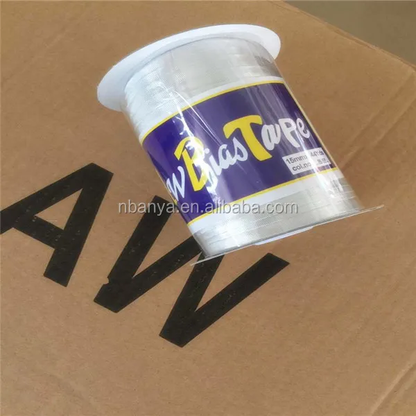 
AW piping tape polyester satin bias binding tape polyester nylon webbing laces and cords sewing materials 