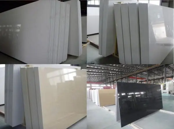 High density large size quartz engineered stone for countertop