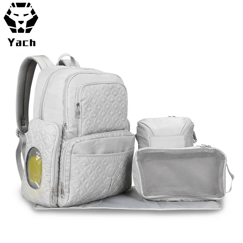 Amazon fashionable nappy large backpacks back pack bagpack new baby bags bag multifunctional mummy diaper backpack for mom