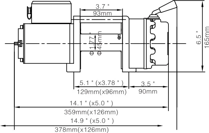 Runva производитель Китай Заводская распродажа CE сертификация Электрический якорь лебедки для лодки