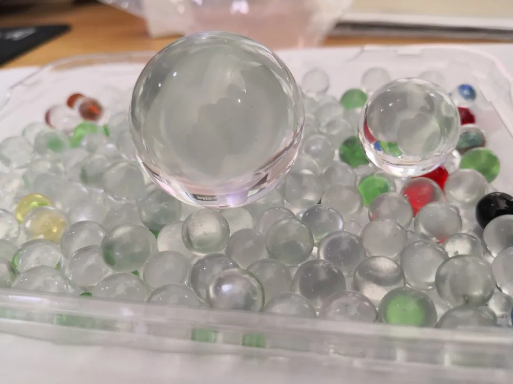 Высокоточные Стеклянные шарики для фонтана 15 мм 16 мм