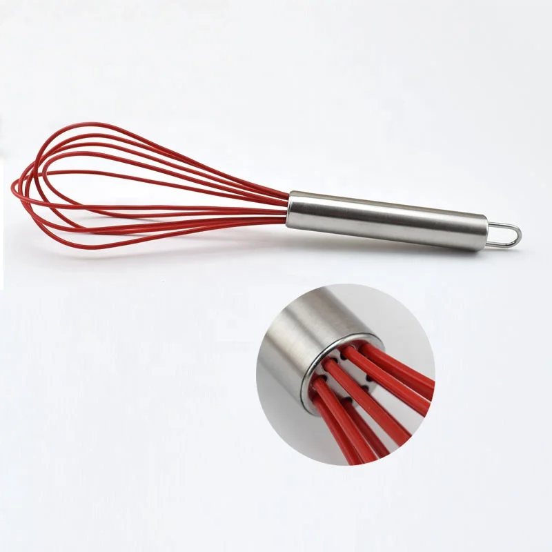 
10' Balloon Silicone Egg Whisk Kitchen Egg Beater 