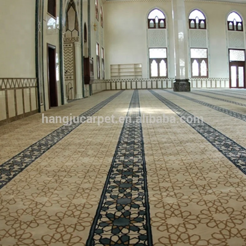 High Quality Axminster Wool Wall to Wall Muslim Use Mosque Carpet for Mosque Prayer  W-M5Series