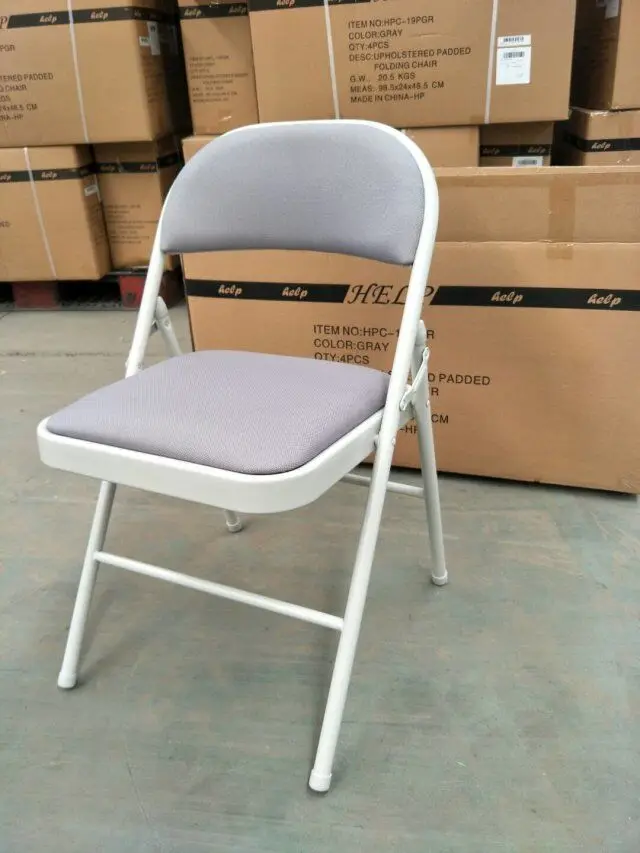 cheap metal folding chairs for wholesale