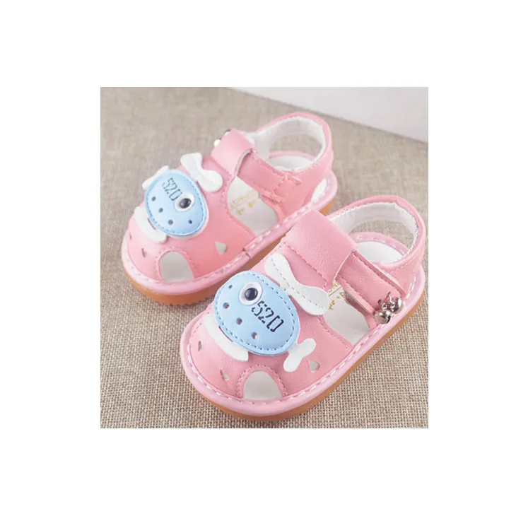 2019 new soft bottom Baotou called shoes baby non-slip toddler shoes summer anti-slip prewalker