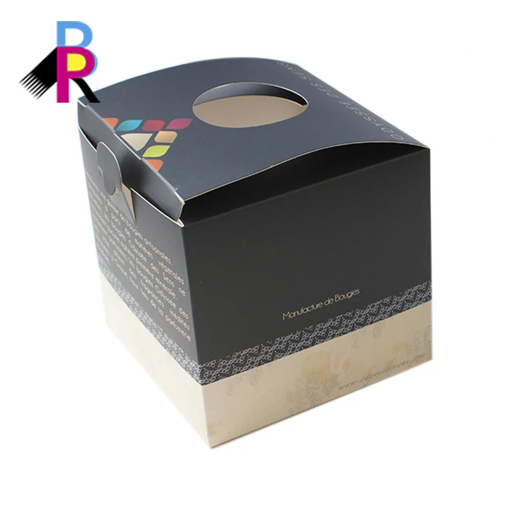 Custom Printing Cardboard Facial Cleaner Product Paper Package Box with Window