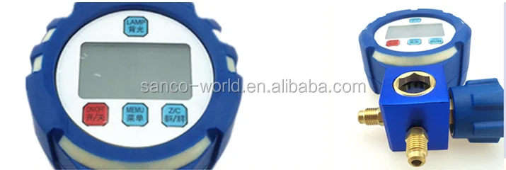 
Air Conditioner Refrigeration Single Manifold Pressure Gauge Tool 