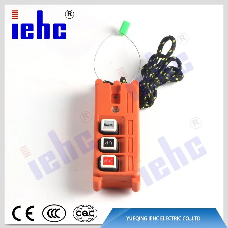 iehc F21-2D double speed radio industrial crane electric chain hoist wireless remote control